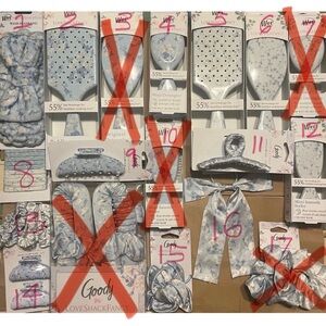 loveshackfancy wet brush ivy blue/everblooming rosettes collection